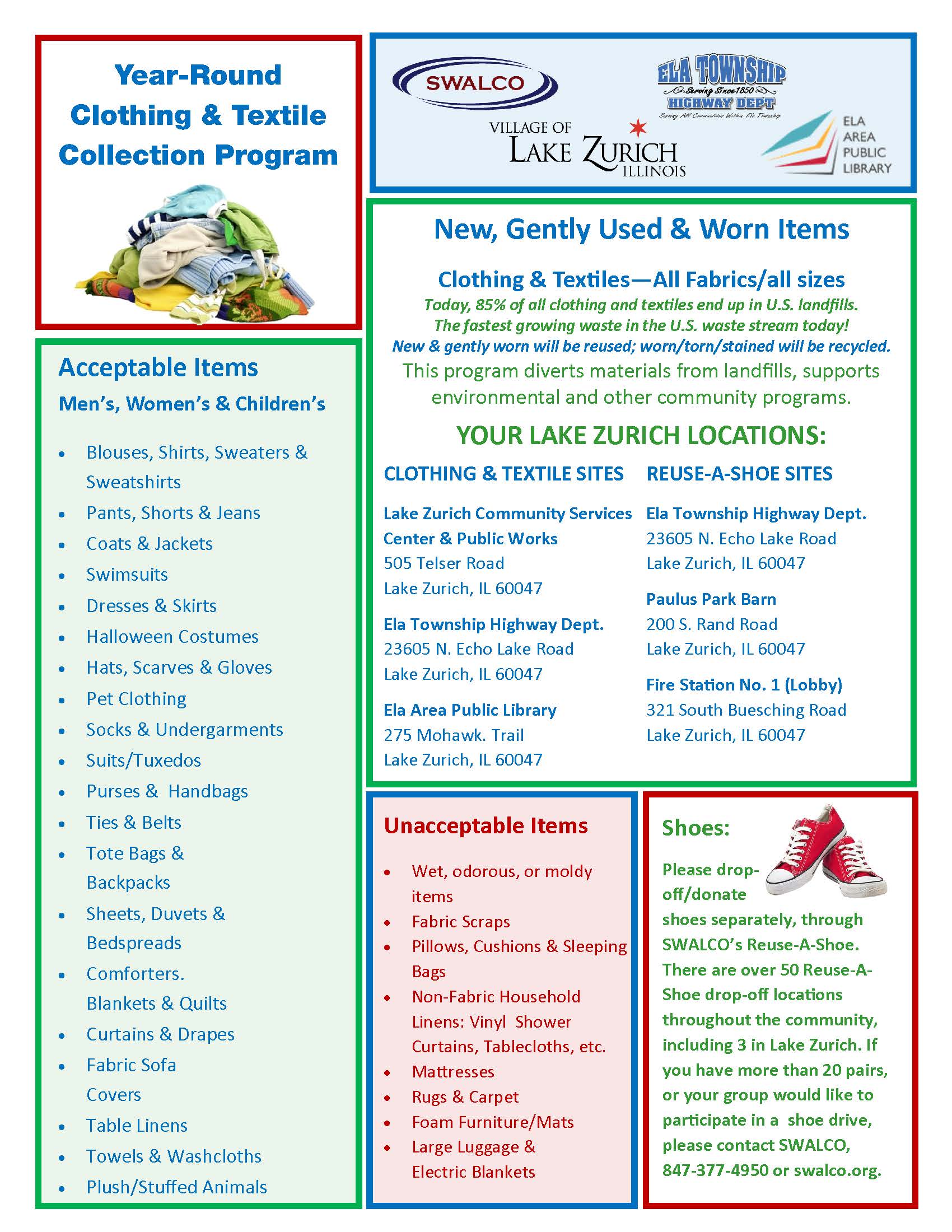 Clothing and Textile Lake Zurich 2022