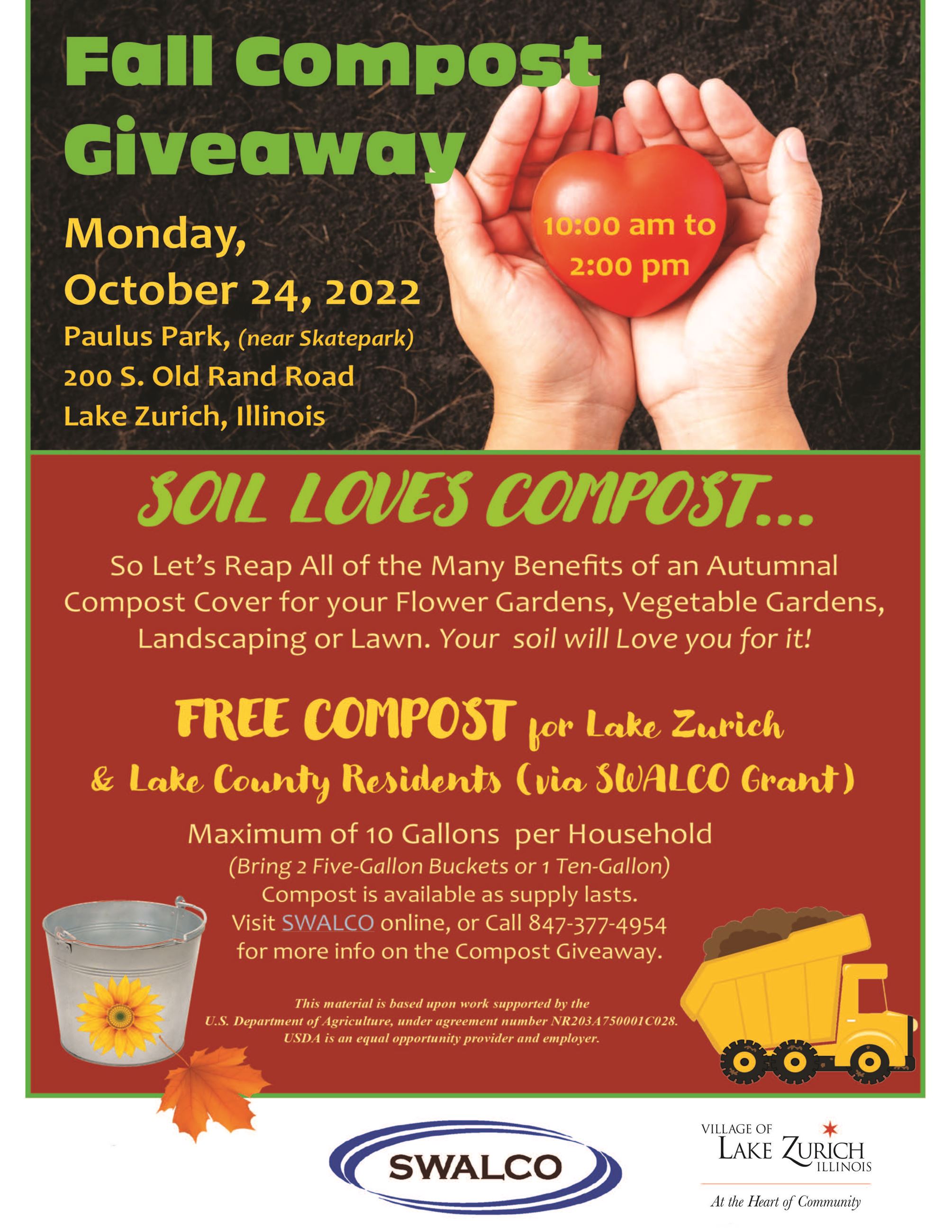Compost Giveaway Lake Zurich October 2022