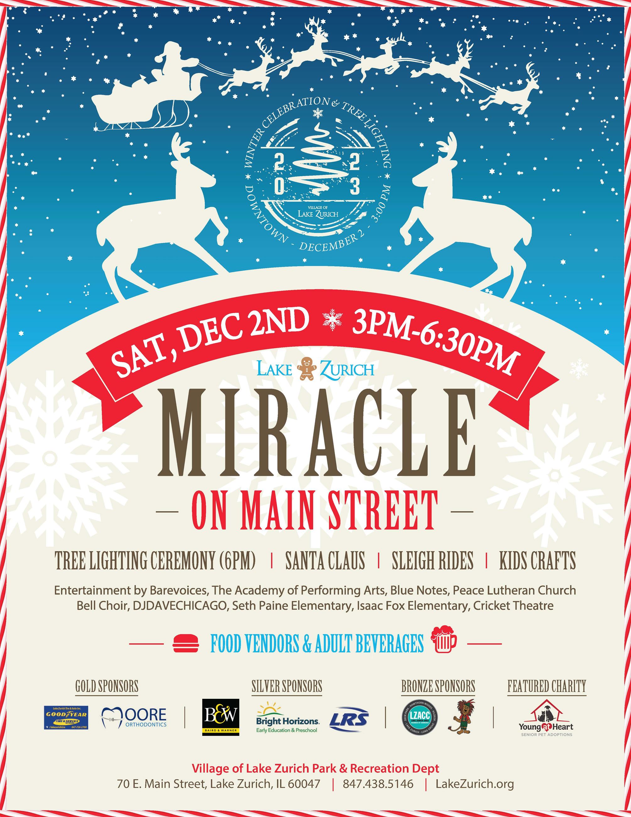 2023 Miracle on Main Street Flyer