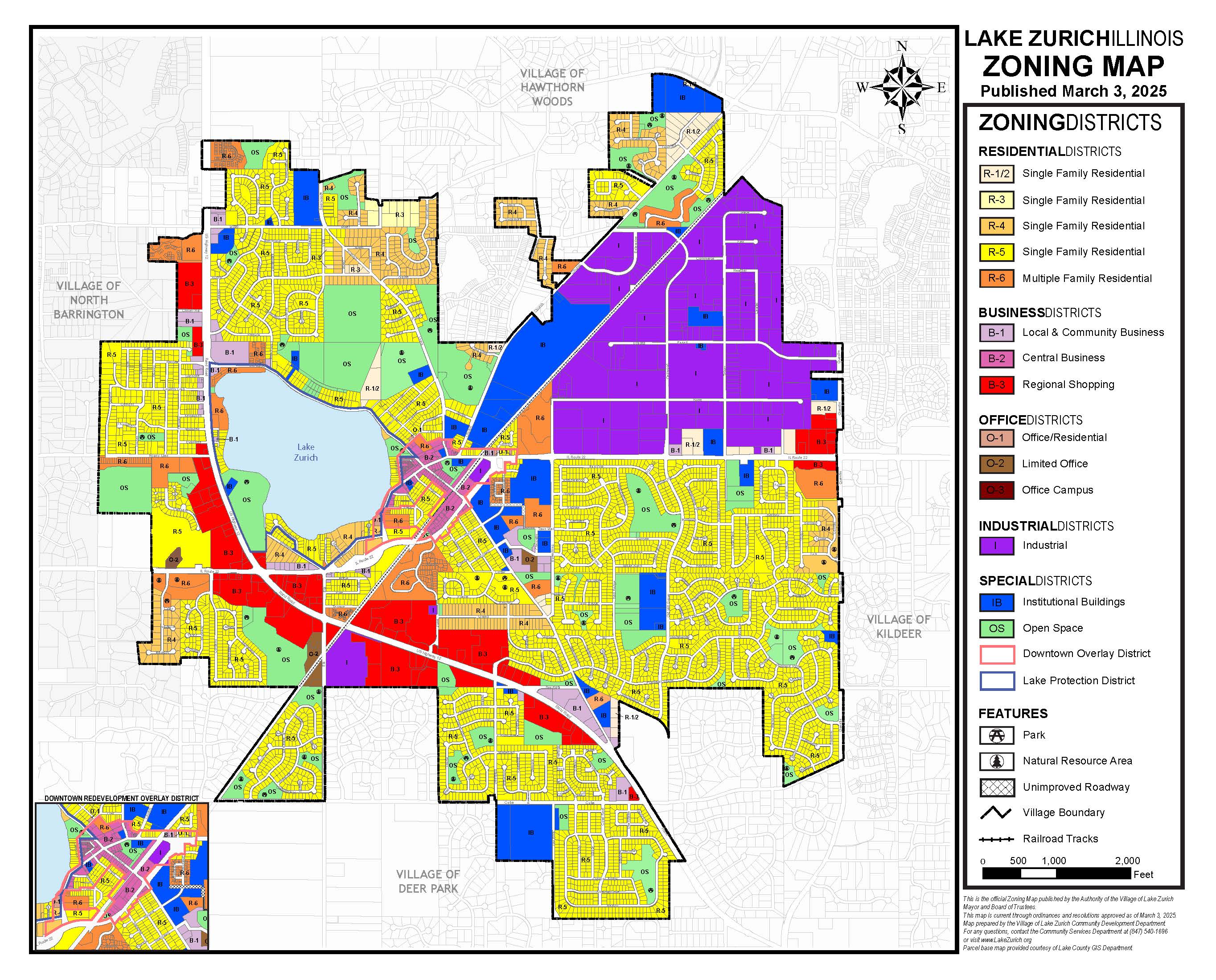Zoning Map 2025