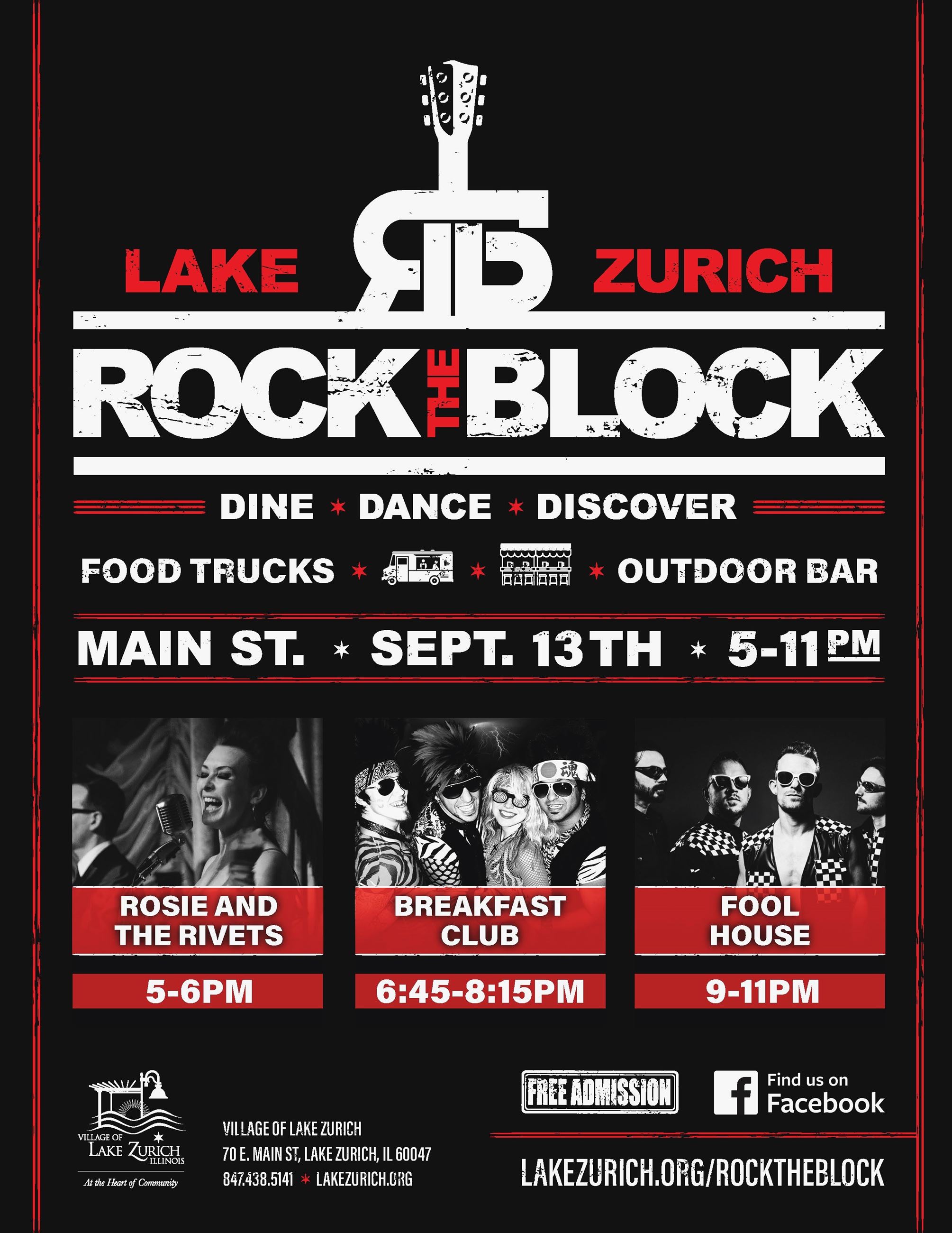 2025 Rock the Block Flyer