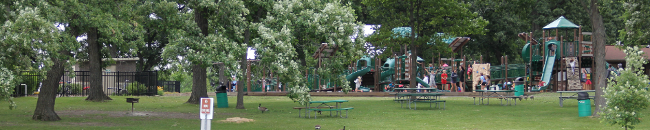 Paulus Park viewed from the Lake